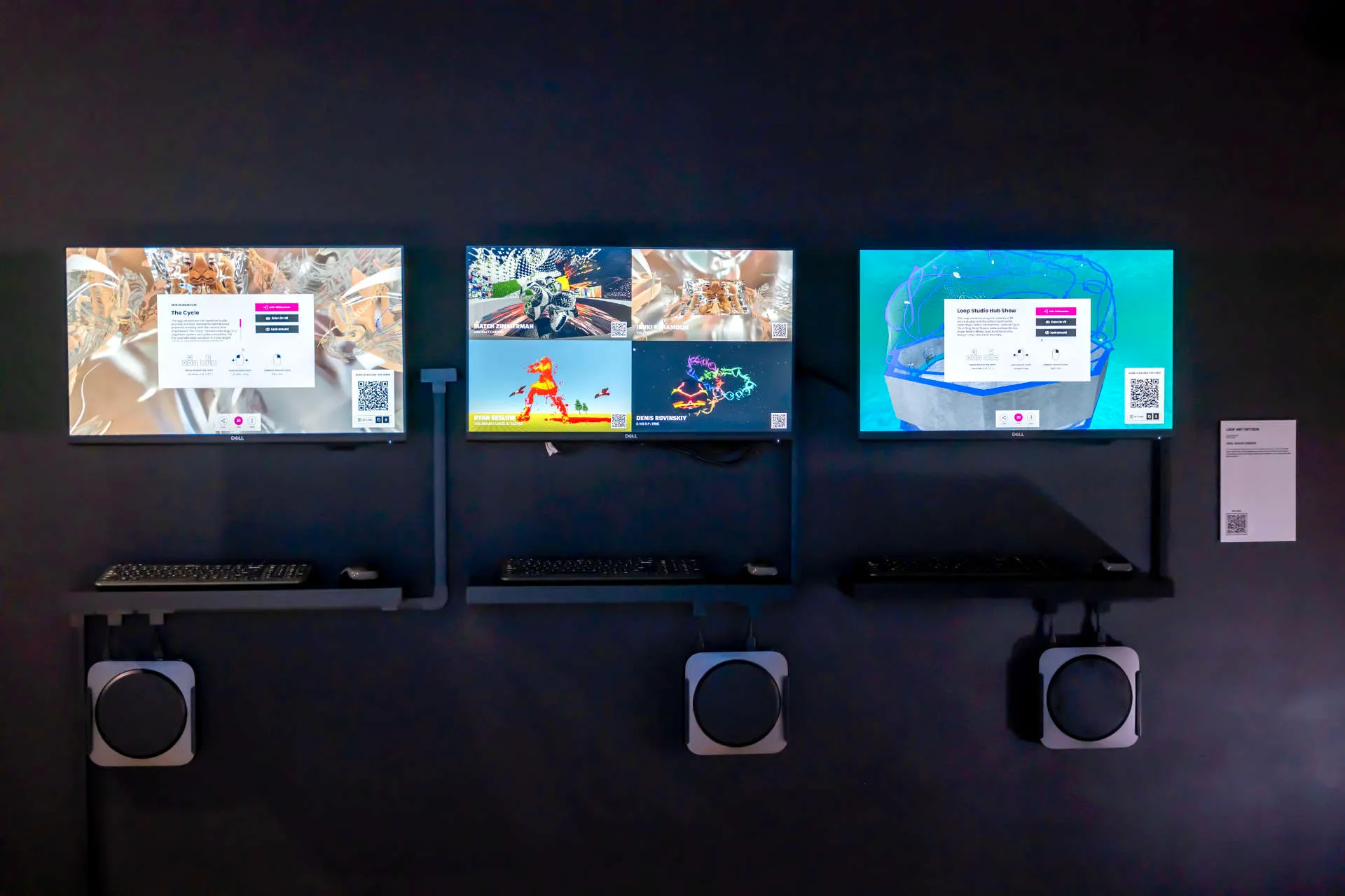 Loop Artists Installation.