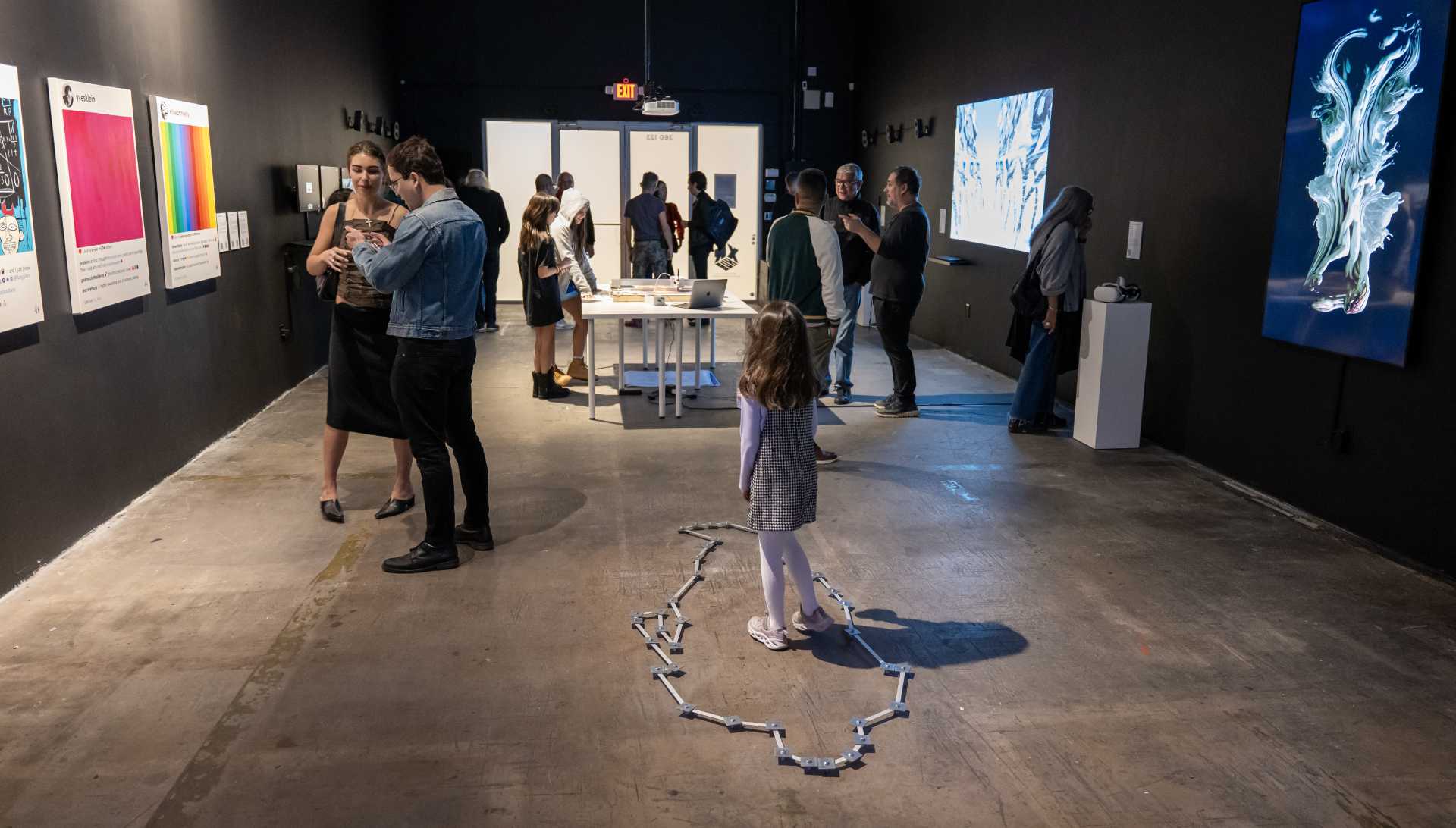 MUD Exhibition Public Interactions.